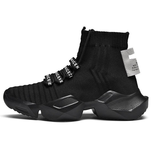 Socks Shoes Daddy Shoes Sports Shoes Men'S Large Size Trendy Shoes Casual Shoes - Mubimart