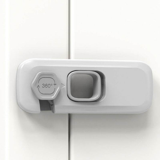 Home Refrigerator Lock Fridge Freezer Door Catch Lock Toddler Kids Child Cabinet Safety Lock For Baby Safety Child Lock - Mubimart