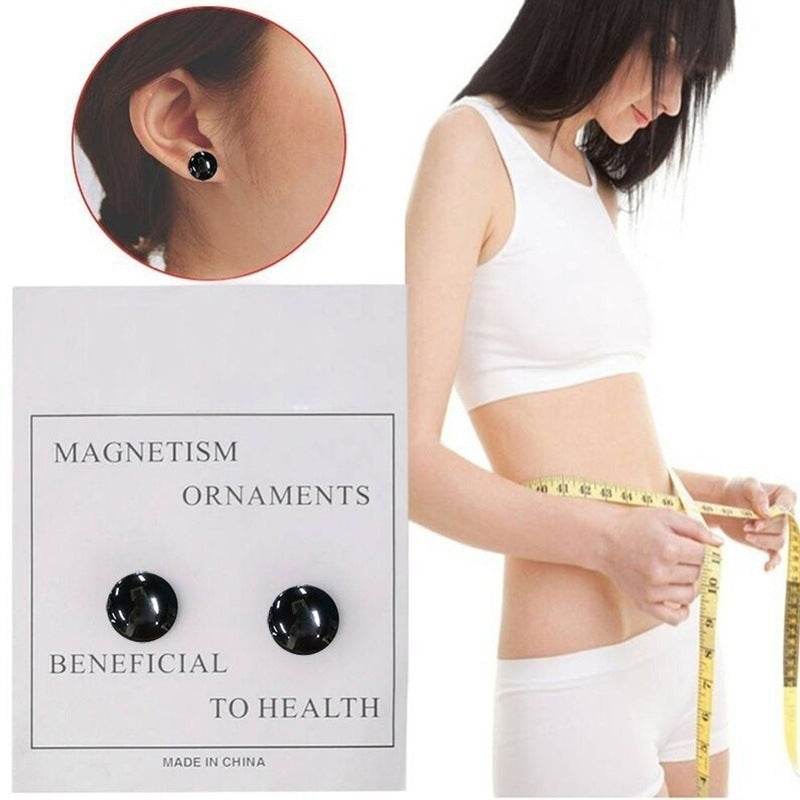 Magnetic Black Earrings For Men And Women - Mubimart