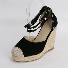 Dames Pumps Schoenen Espadrilles Wedges Platform Enkel Gesp Klinknagel