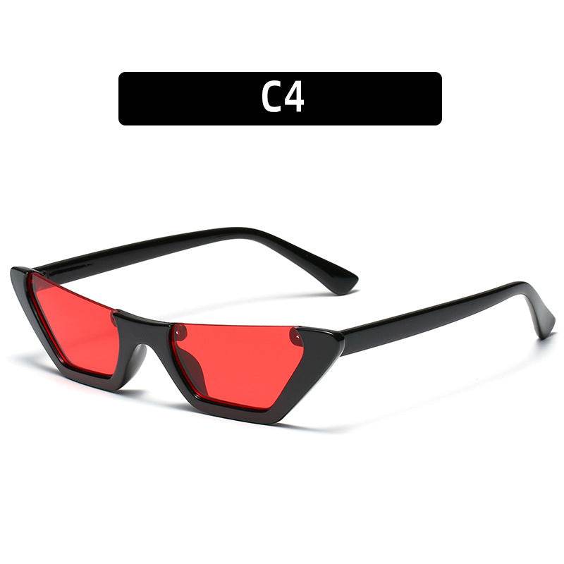 Retro Cat Eye Sunglasses Women Fashion - Mubimart