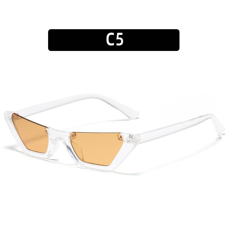 Retro Cat Eye Sunglasses Women Fashion - Mubimart