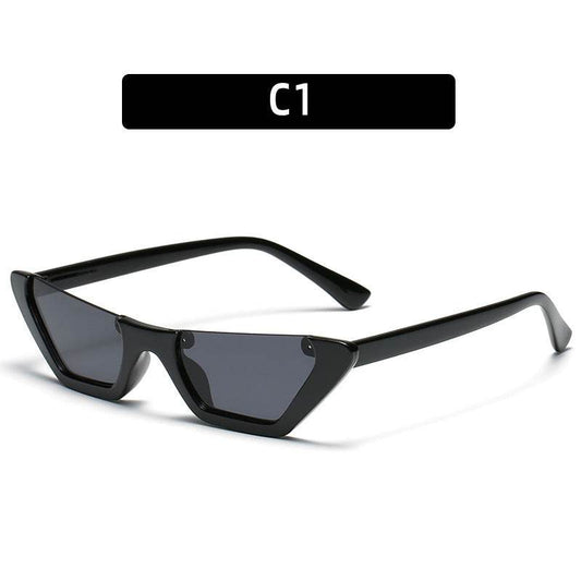 Retro Cat Eye Sunglasses Women Fashion - Mubimart