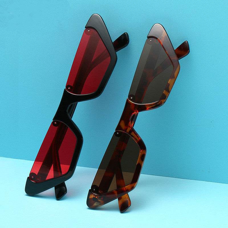 Retro Cat Eye Sunglasses Women Fashion - Mubimart