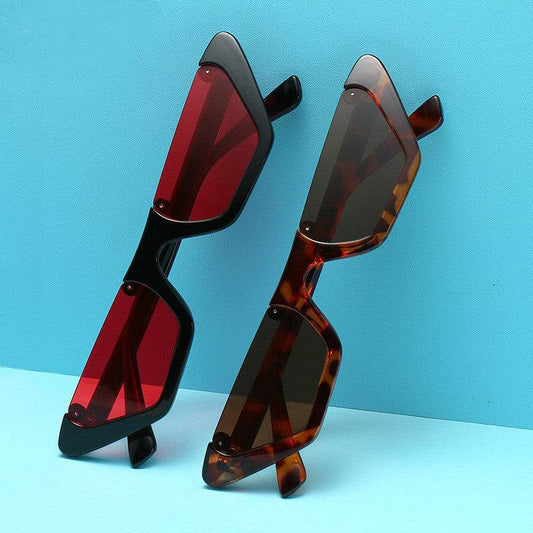 Retro Cat Eye Sunglasses Women Fashion - Mubimart