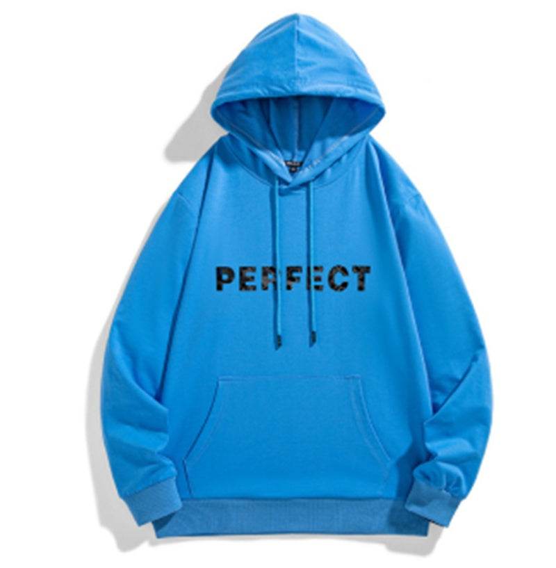 Sweatshirt Men's Hooded Plus Fat Pullover Hoodie Young Students Plus Fat Plus Size Warm Jacket - Mubimart
