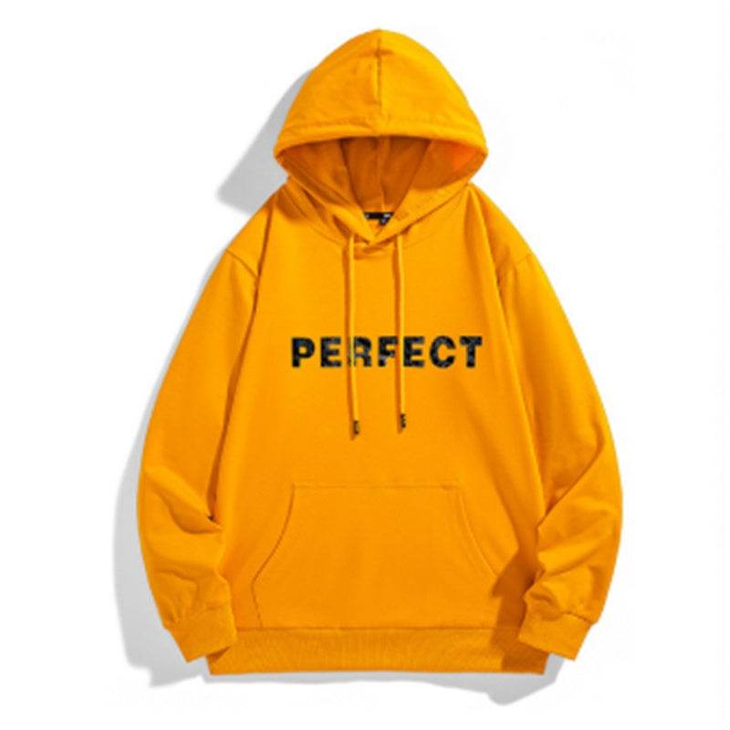 Sweatshirt Men's Hooded Plus Fat Pullover Hoodie Young Students Plus Fat Plus Size Warm Jacket - Mubimart