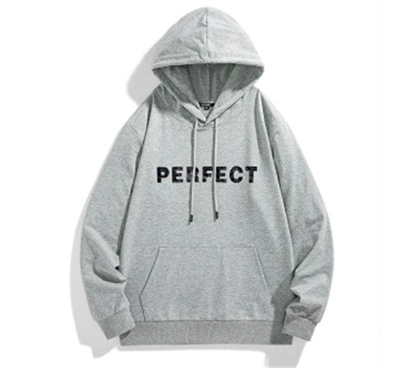 Sweatshirt Men's Hooded Plus Fat Pullover Hoodie Young Students Plus Fat Plus Size Warm Jacket - Mubimart