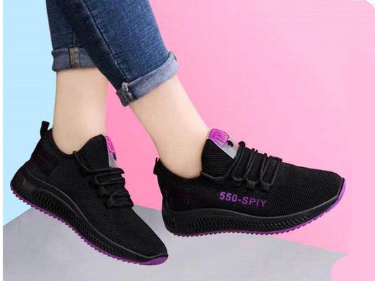 Hot Sale Running Shoes for Women Sport Shoes Outdoor Sneakers Air Mesh Breathable Walking Jogging Trainers Chaussures Femme - Mubimart