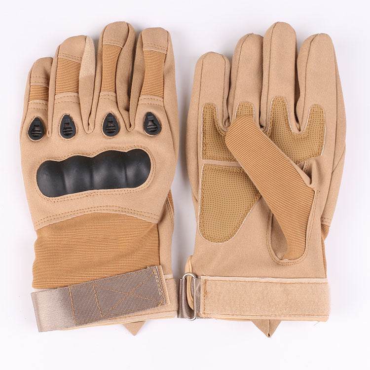 New Outdoor Tactical Gloves Men And Women Full Finger Motorcycle Gloves Cs Long Finger Sports Cycling Fitness Gloves - Mubimart