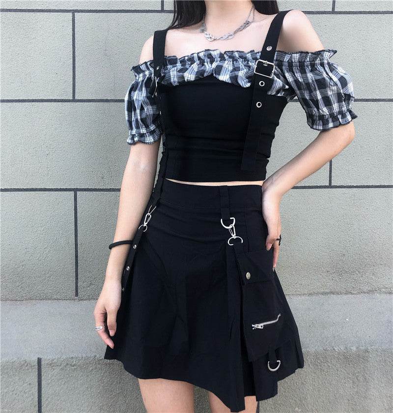 Slim Slim Workwear Skirt - Mubimart