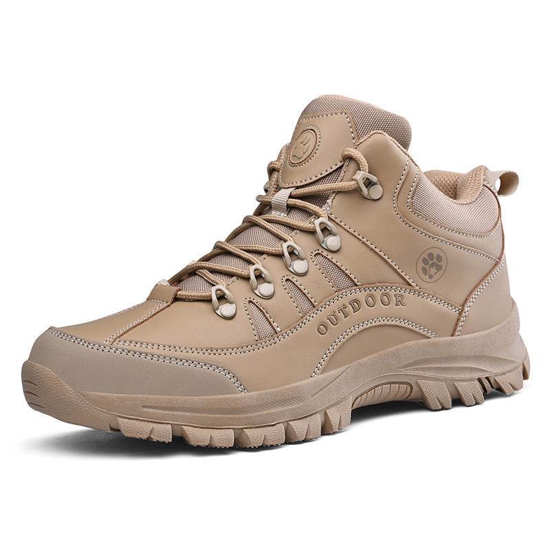 Fashion Hiking Shoes Military Boots Non-slip Wear-resistant Outdoor Shoes - Mubimart
