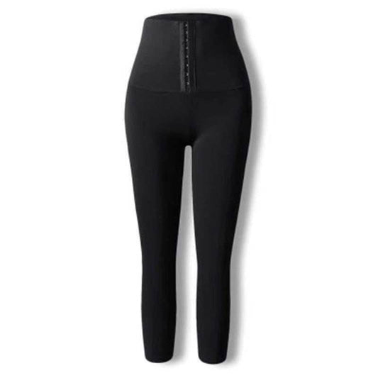 High Waist Trainer Shaper Tummy Control Panties Butt Lifter Body Shaper Slimming Shapewear Sweat Pants Women Fitness Workout - Mubimart