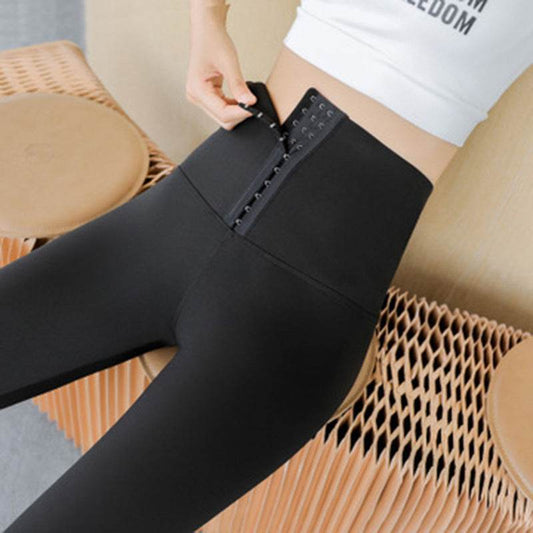 High Waist Trainer Shaper Tummy Control Panties Butt Lifter Body Shaper Slimming Shapewear Sweat Pants Women Fitness Workout - Mubimart