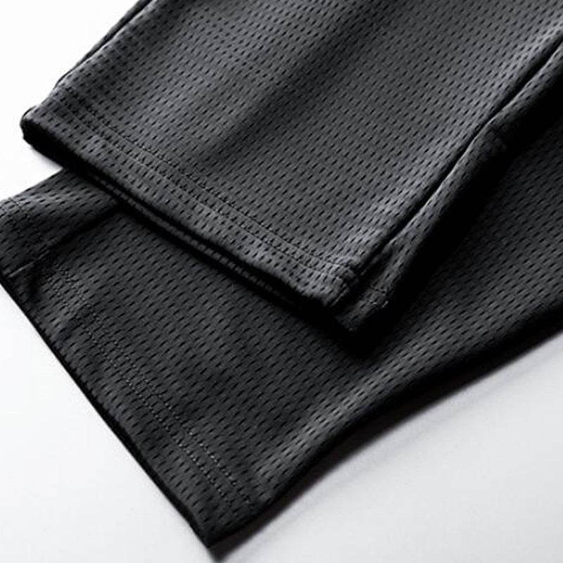 Men's Fashion Ice Silk Mesh Sweatpants - Mubimart