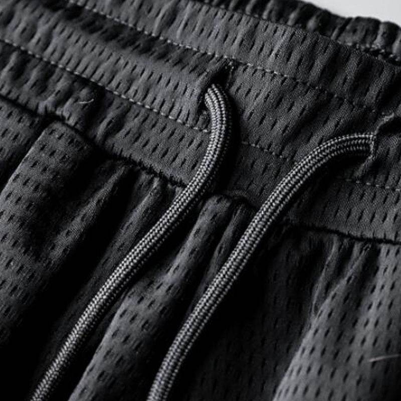 Men's Fashion Ice Silk Mesh Sweatpants - Mubimart