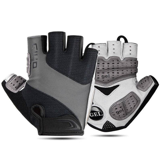 Bicycle Gloves Half Finger Outdoor Sports Gloves For Men Women Gel Pad Breathable Road Racing Riding Cycling Gloves - Mubimart