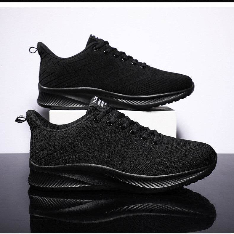 Sports Flying Woven Cold Sticky Ultralight Casual Running Shoes - Mubimart