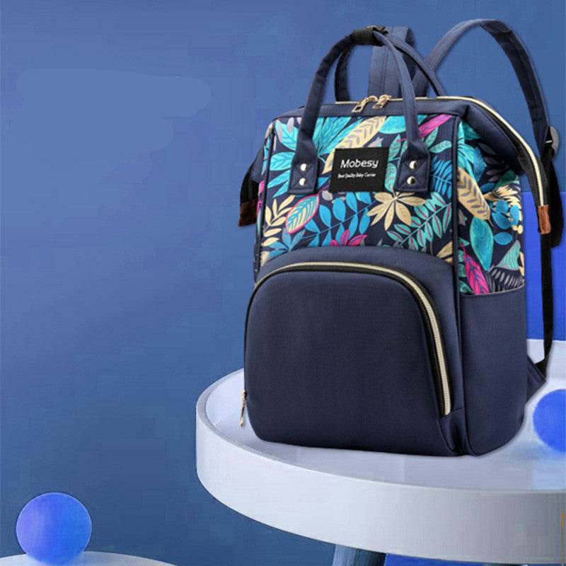 Multifunctional mother bag, baby bag, baby bottle, diaper backpack - Mubimart