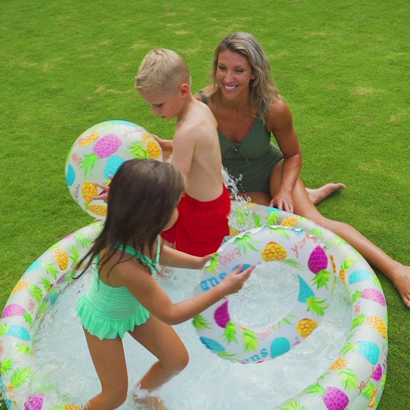 Aquarium Pool Children'S Baby Pool Inflatable Pool Ocean Ball Pool Toy Set 59469 - Mubimart