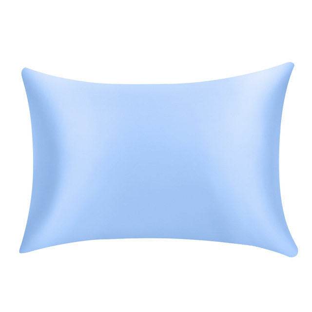Pure Emulation Silk Satin Pillowcase Comfortable Pillowcase - Mubimart