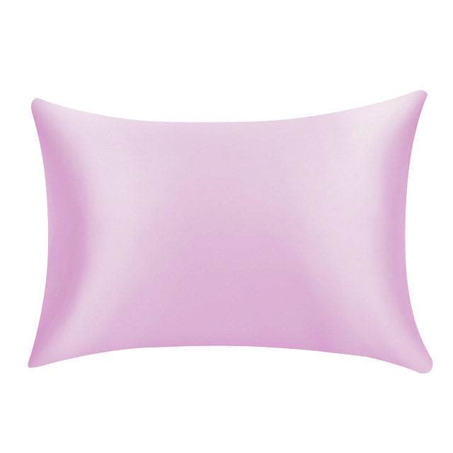 Pure Emulation Silk Satin Pillowcase Comfortable Pillowcase - Mubimart