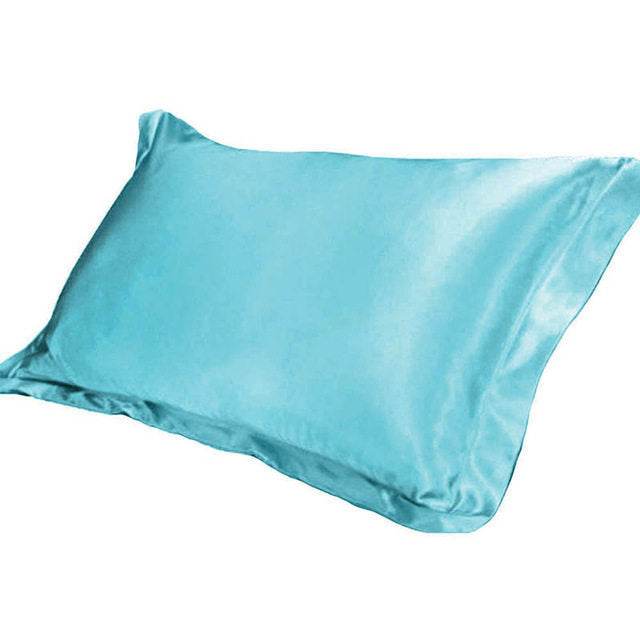 Pure Emulation Silk Satin Pillowcase Comfortable Pillowcase - Mubimart