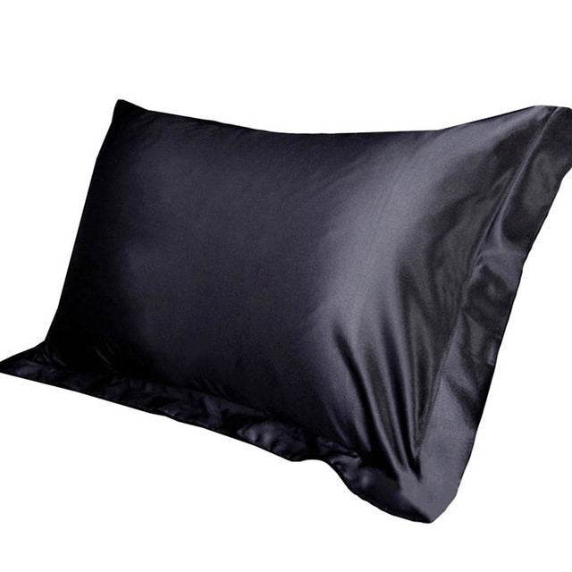 Pure Emulation Silk Satin Pillowcase Comfortable Pillowcase - Mubimart