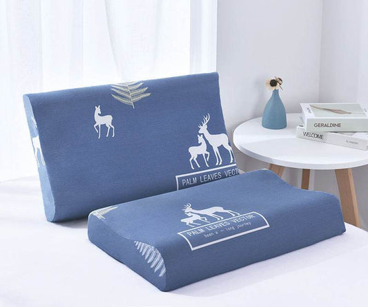 A Pair Of Latex Pillowcases And Pillowcases Are Thicker Than Pure Cotton ChildrenS Memory - Mubimart