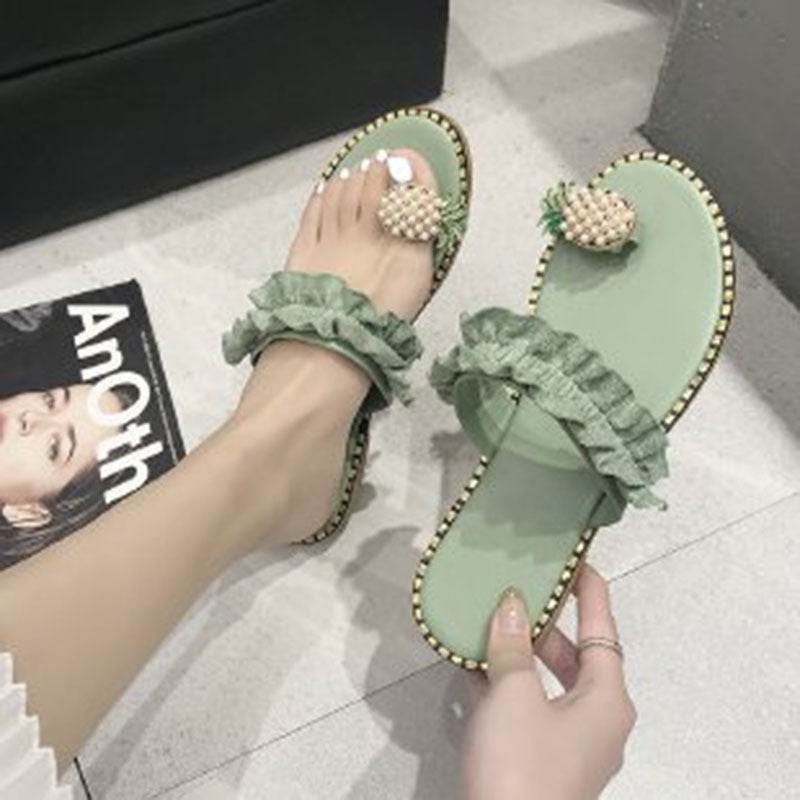 Pineapple flip-flops - Mubimart