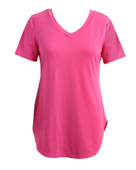 Women's T-shirt Summer Plus Size Tee Basic Shirts - Mubimart -  