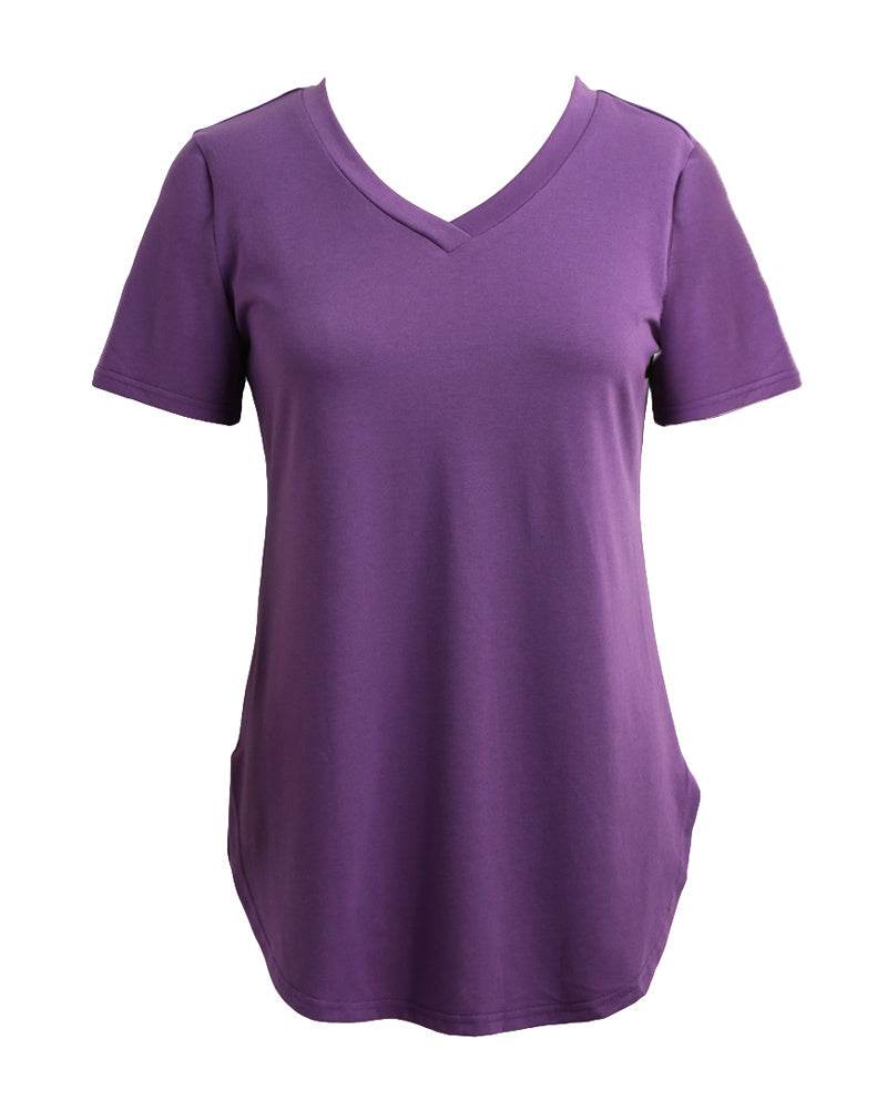 Women's T-shirt Summer Plus Size Tee Basic Shirts - Mubimart