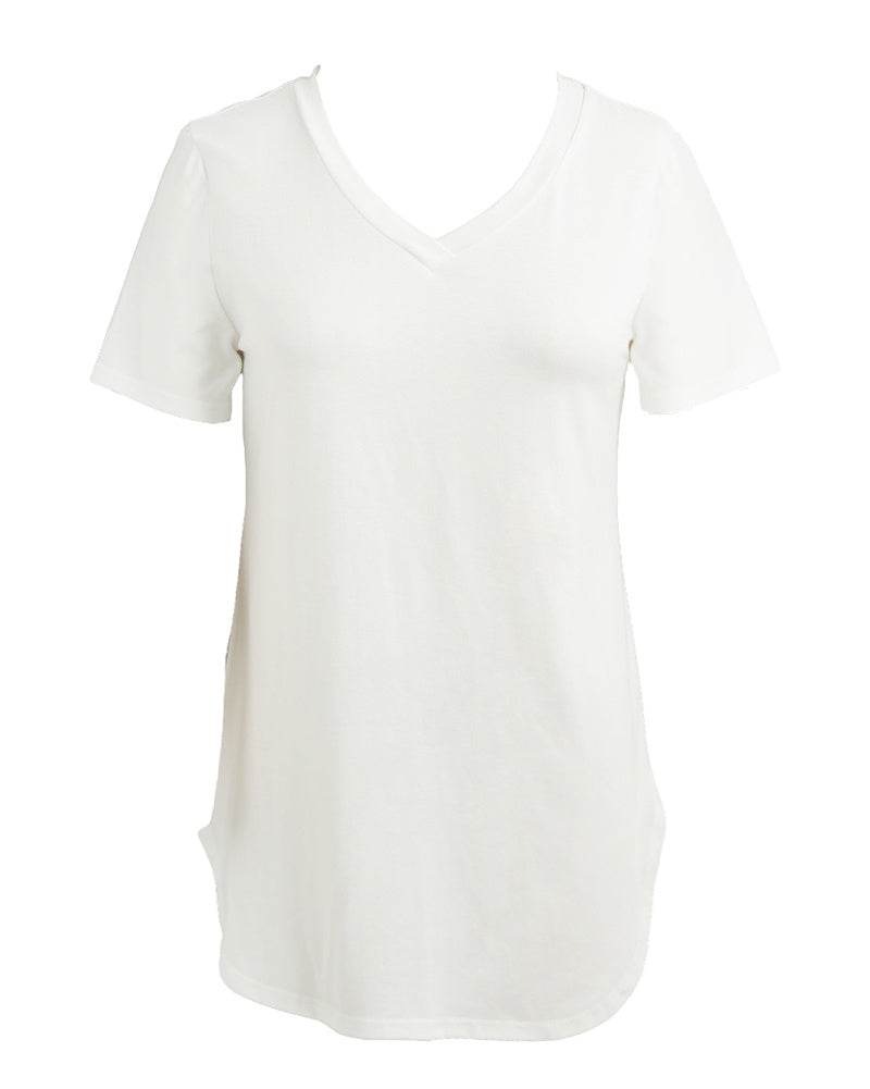 Women's T-shirt Summer Plus Size Tee Basic Shirts - Mubimart