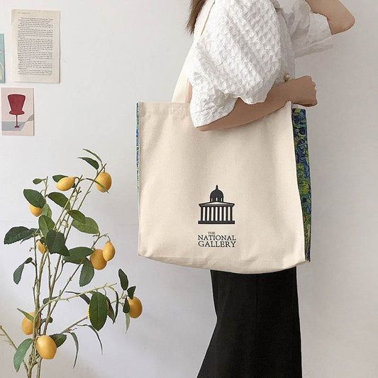 Youda Original Fashion Women Bags Casual Style Female Shopping Bag Simple Ladies Handbags Canvas Tote For Girls Sweet Handbag - Mubimart