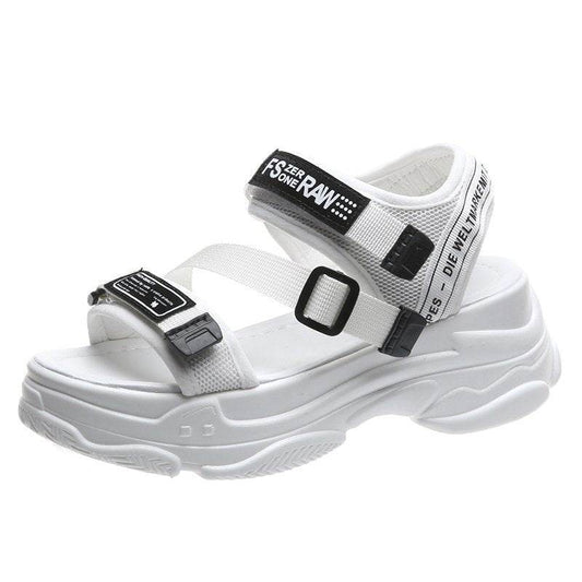 Sports Style Women's Shoes Velcro Sandals Women Platform Sandals Women - Mubimart
