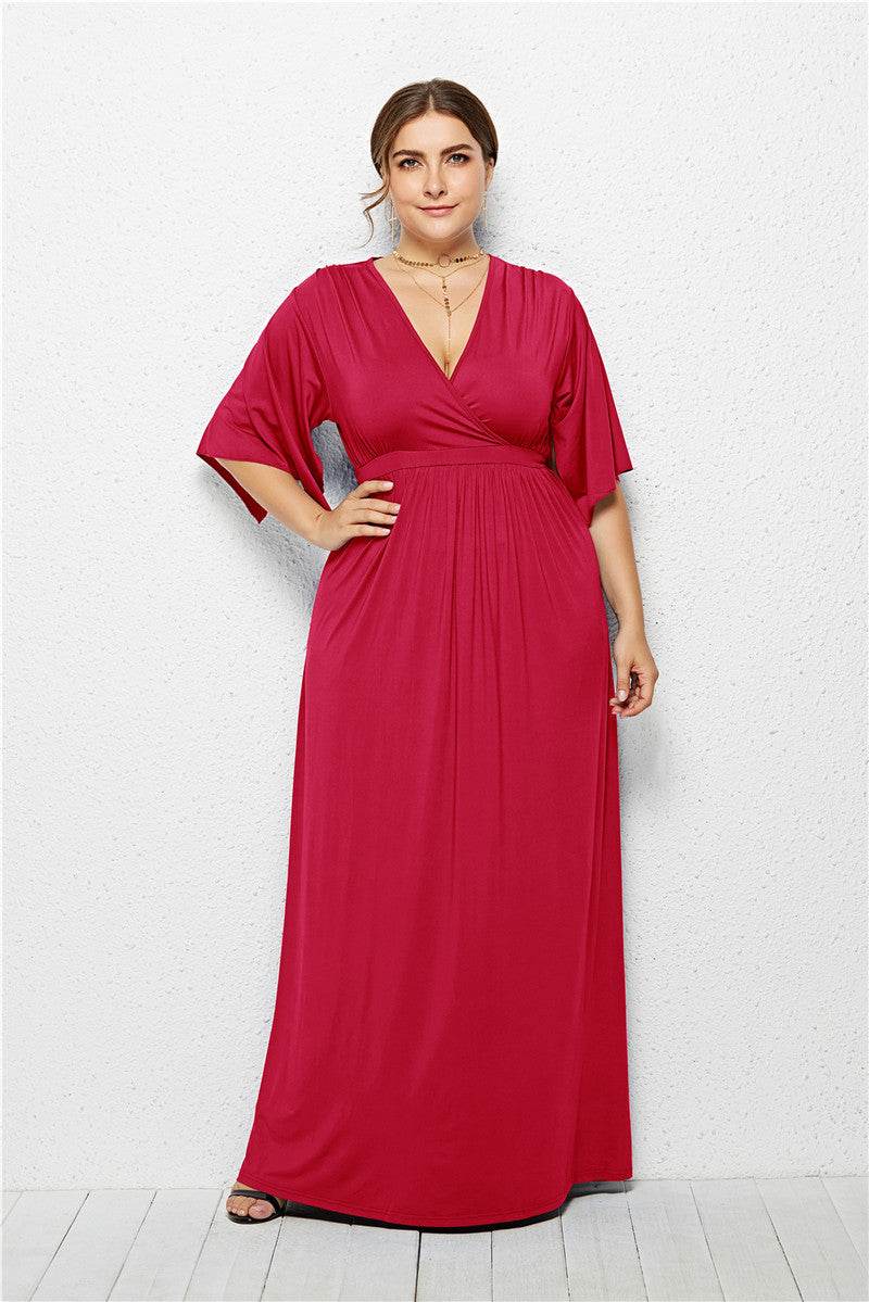 Sexy Pregnant Women Plus Size Women's Dresses - Mubimart