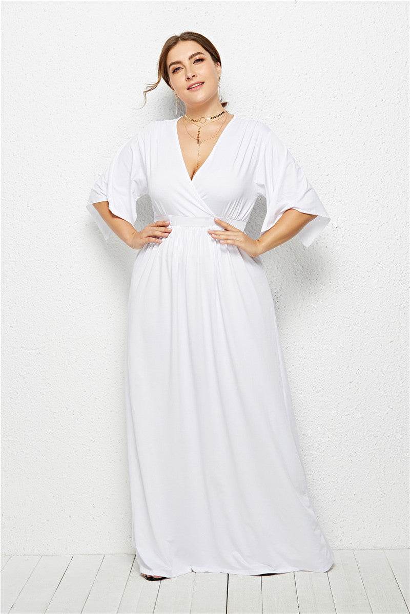 Sexy Pregnant Women Plus Size Women's Dresses - Mubimart