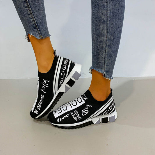 Students All Match Flat Sneakers Women - Mubimart