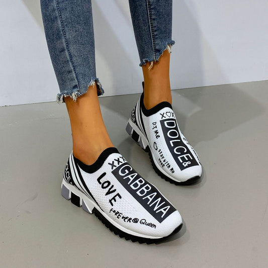 Students All Match Flat Sneakers Women - Mubimart