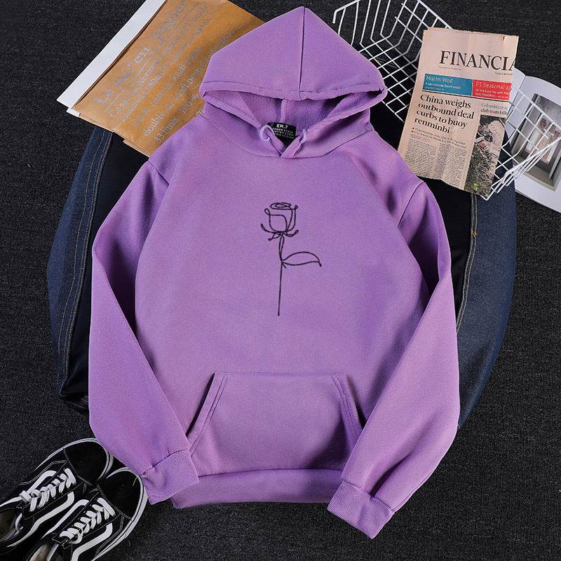 Rosane - Rozendruk Hoodies Sweatshirts Voor Dames - Mubimart