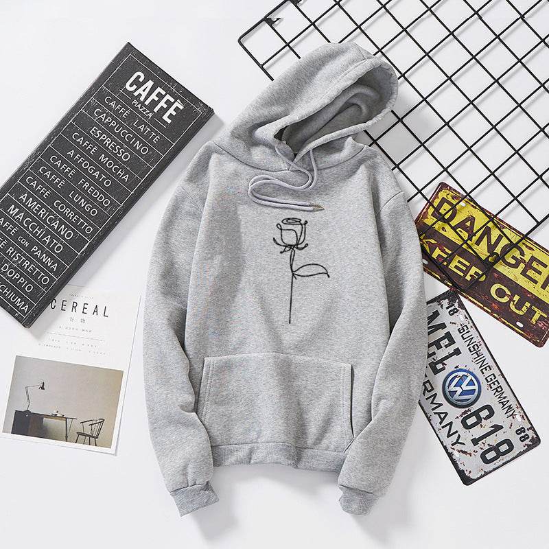 Rosane - Rozendruk Hoodies Sweatshirts Voor Dames - Mubimart