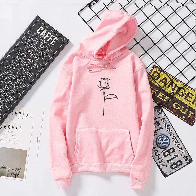 Rosane - Rozendruk Hoodies Sweatshirts Voor Dames - Mubimart