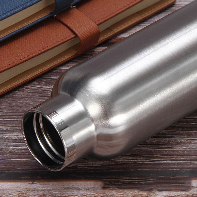Double-Layer Stainless Steel Sports Bottle - Mubimart