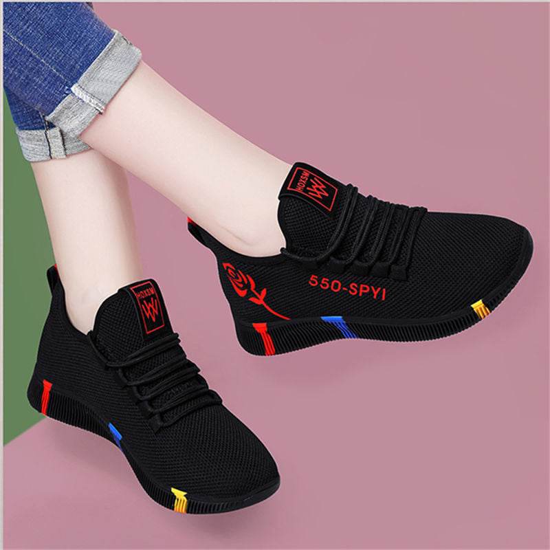Old Beijing cloth shoes soft-soled women s walking shoes - Mubimart