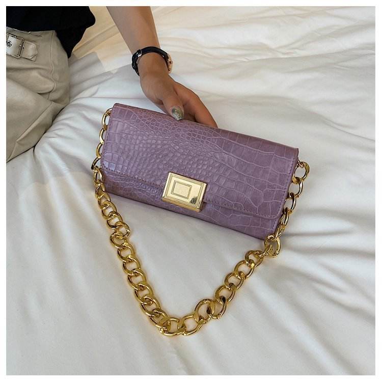 One Shoulder And Underarm Bag Women Baguette Bag - Mubimart