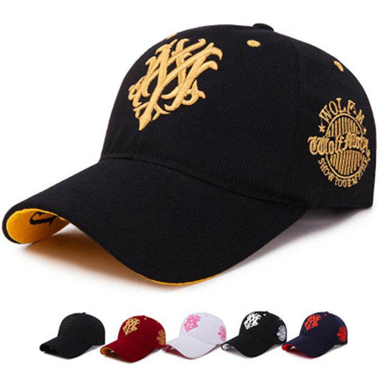 Embroidery Cap Baseball-Hat Snapback Summer Hat - Mubimart