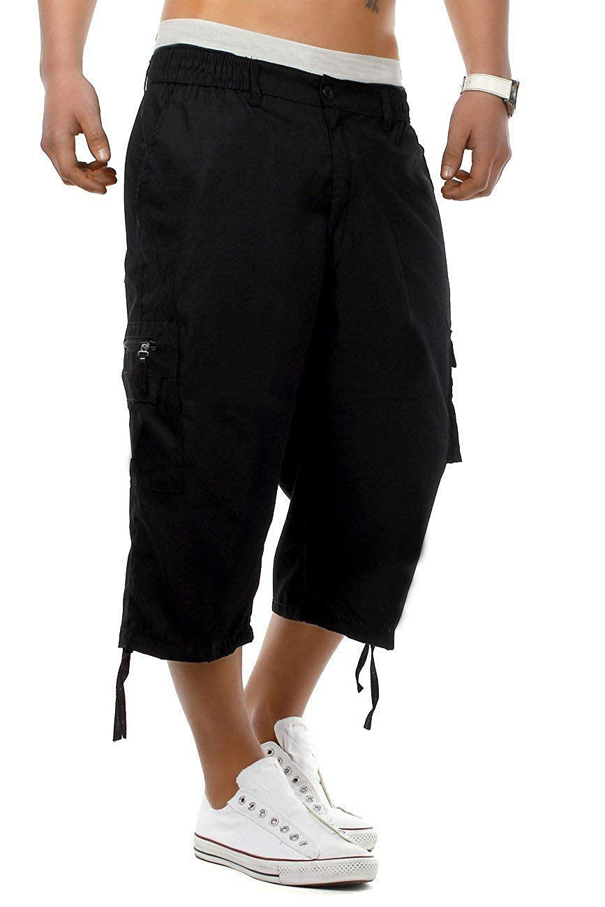 Vintage Mens Combat Cargo Shorts Summer Casual Work