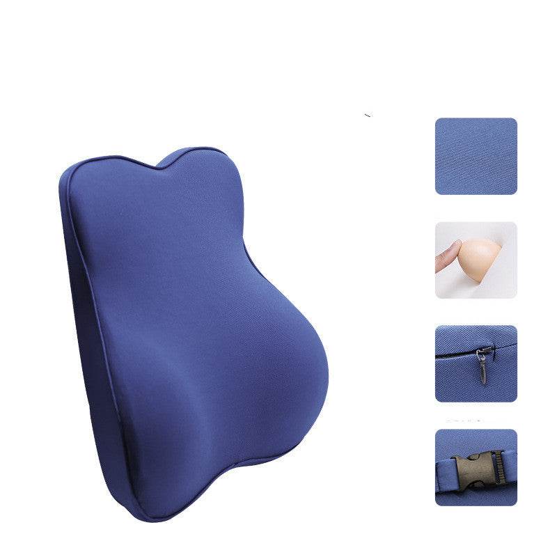 Car Lumbar Pillow Car Lumbar Cushion Cushion Memory Foam Car - Mubimart