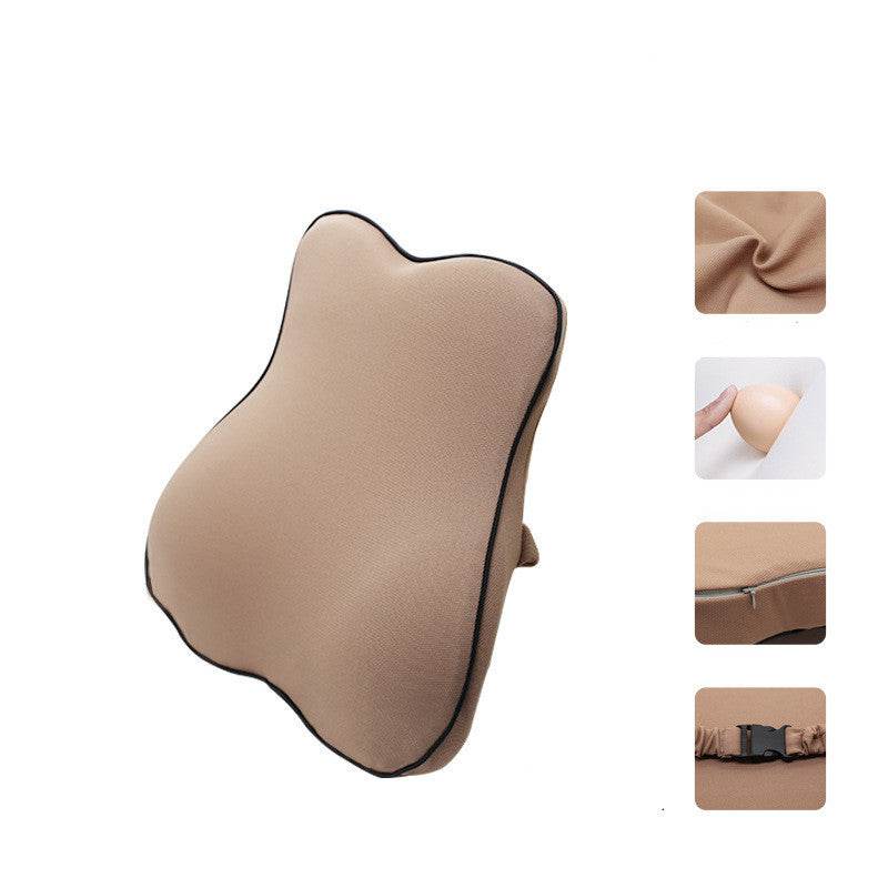 Car Lumbar Pillow Car Lumbar Cushion Cushion Memory Foam Car - Mubimart