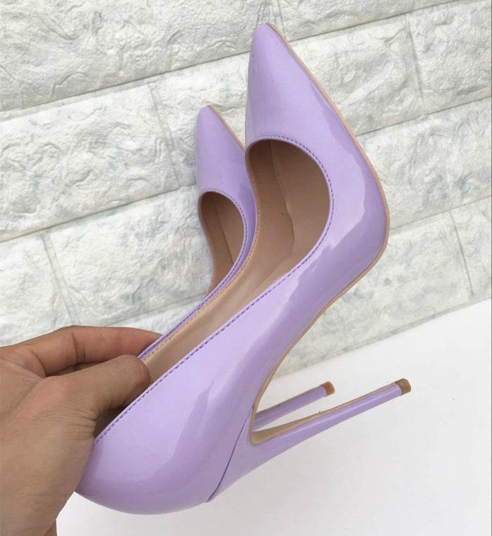 Light Purple Small High Heels Light purple small high heels - Mubimart